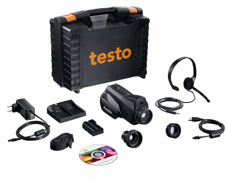 Тепловизор поворотный Testo 876 комплект «Профи» - 2