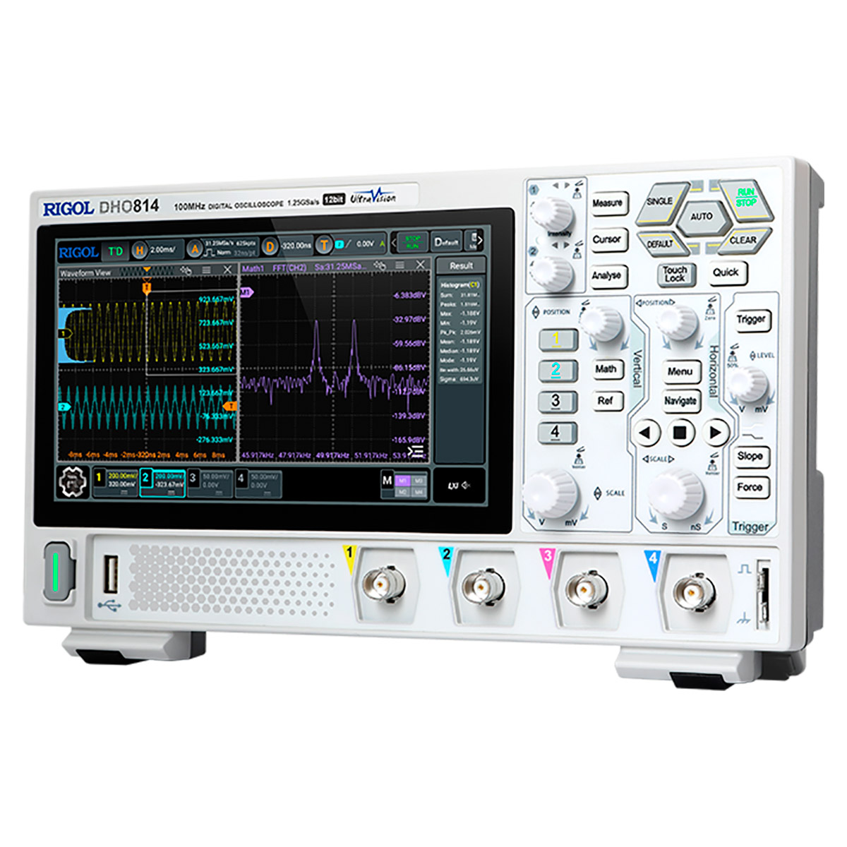 Цифровой осциллограф RIGOL DHO814 - 3